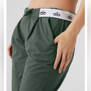 ALO Yoga Green Track Pants